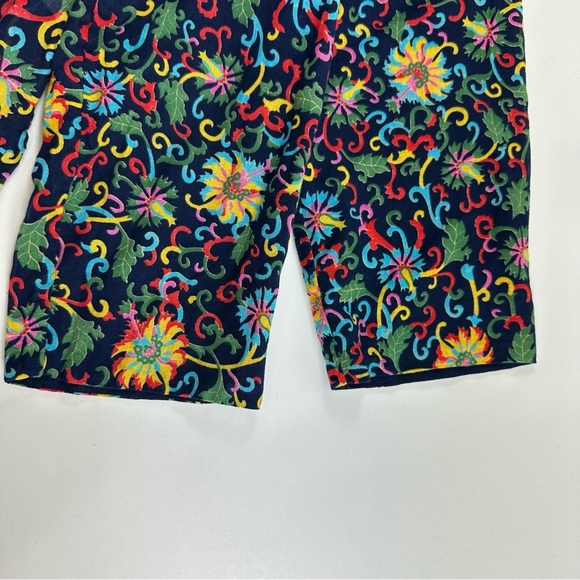 Diza Gabo Designer Lightweight Floral Multicolor Women's Top L-XL - Picture 9 of 9